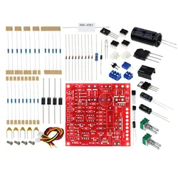 0-30V 2mA-3A DC Regulated Power Supply DIY Kit Continuously Adjustable Current Limiting Protection for School Education Lab