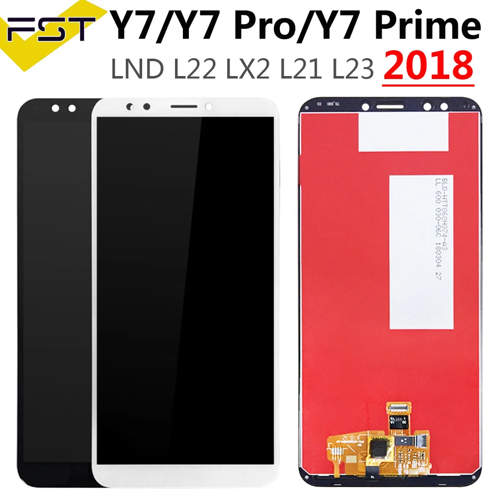 For Huawei Y7 Prime 2017 LCD Y7 2018 Display TRT- TL00 LX1 L21X Touch Screen Display Digitizer For HUAWEI Y7 2019 LCD DUB-LX1