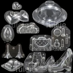 3D-Schokoladenform zum Backen von Schokolade, Süßigkeiten, Süßwaren, Kuchendekorationswerkzeugen, Polycarbonat-Schokoladenform, Gebäck, Backformen