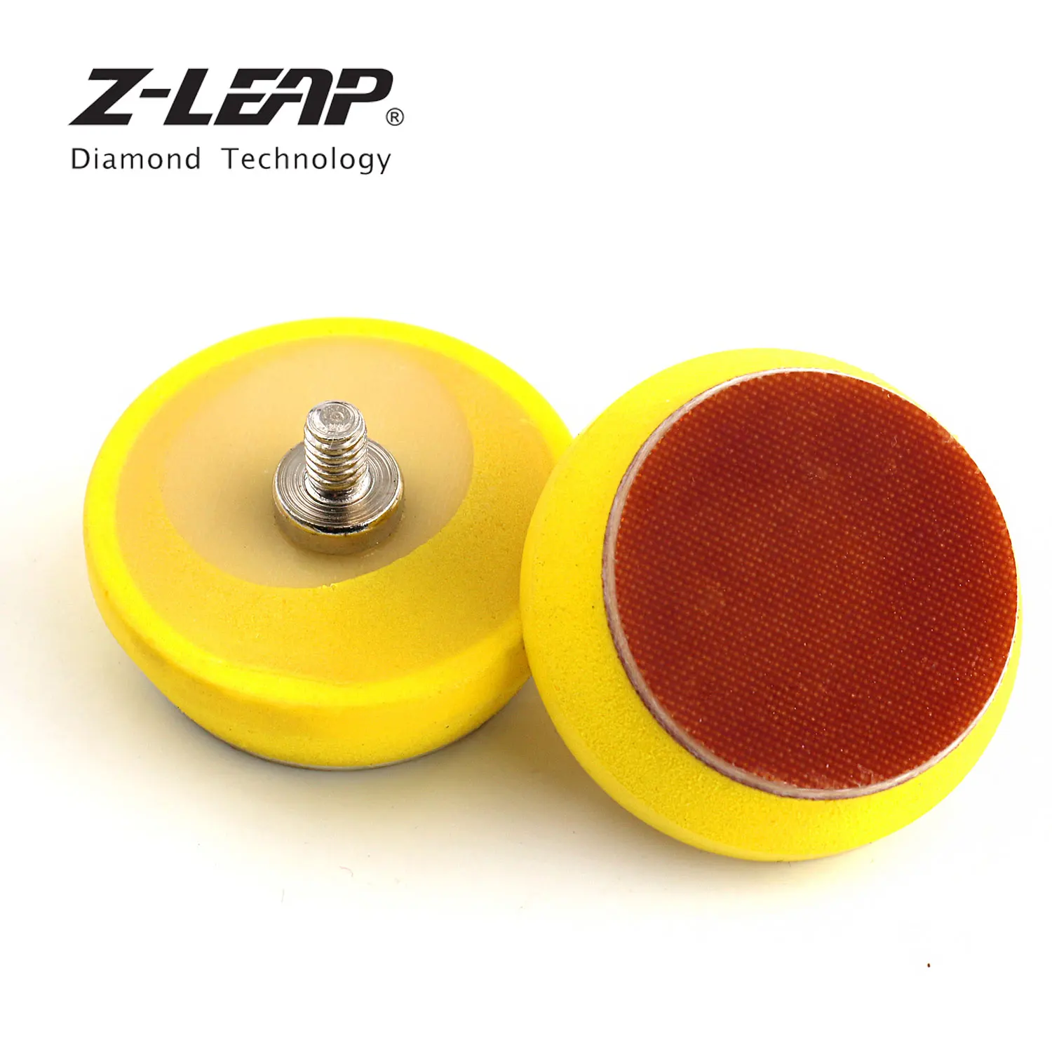 Z-LEAP 2 Inch M6 Suction Cup Polishing Pad, Sandpaper Polishing Disc,Electric Angle Polisher