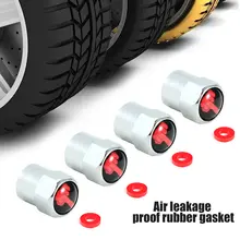 4Pcs Aluminum Alloy Car Valve Caps #5