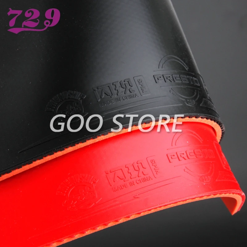 الصداقة 729 بريستو ماكس سبين سبيد تنس الطاولة المطاط غير لزجة كعكة ماكروبوروس الإسفنج بينج بونج تنيس دي ميسا