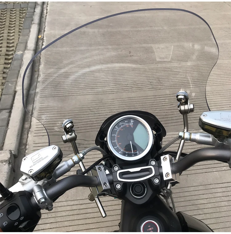 تنطبق على SOCO TC-MAX الزجاج الأمامي SOCO الزجاج الأمامي الزجاج الأمامي تعديل الزجاج الأمامي.