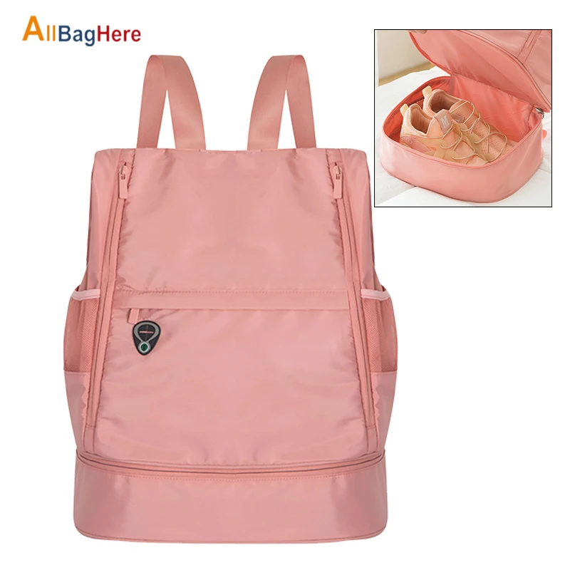 

New Yoga Gym Backpack Women Fitness Shoes Pocket Dry Wet Handbag Sport Swimming Training Multifunctional Fashion City Travel Bag