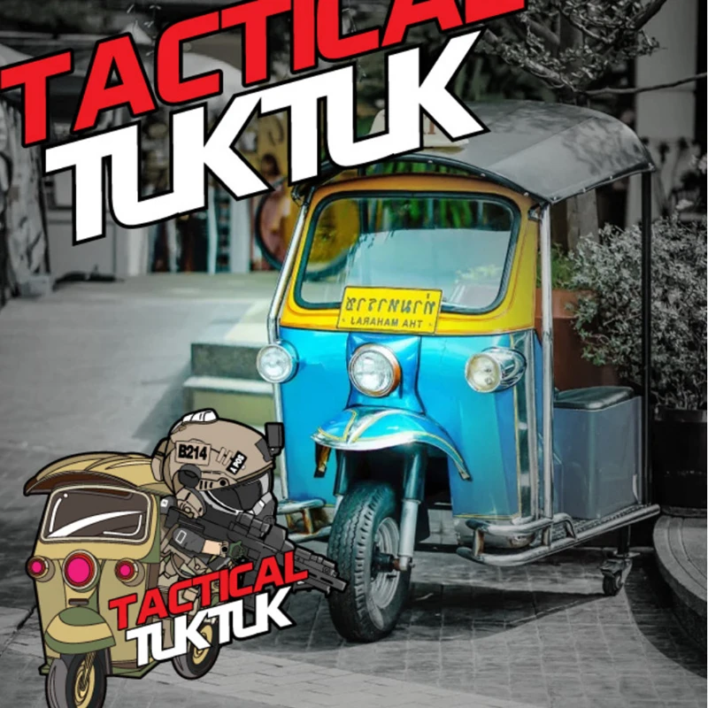 Imagem -05 - Tático Bangkok Tuk Tuk 3d Pvc Remendo Triciclo de Borracha Militar Capítulo Emblemas para Roupas Mochila Colete Adesivo Faça Você Mesmo Appliqued