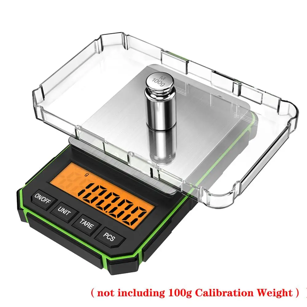 

High Precision Scales Multi-function Electronic Digital Scale 0.05g-300g Food Kitchen Scale with LCD Display