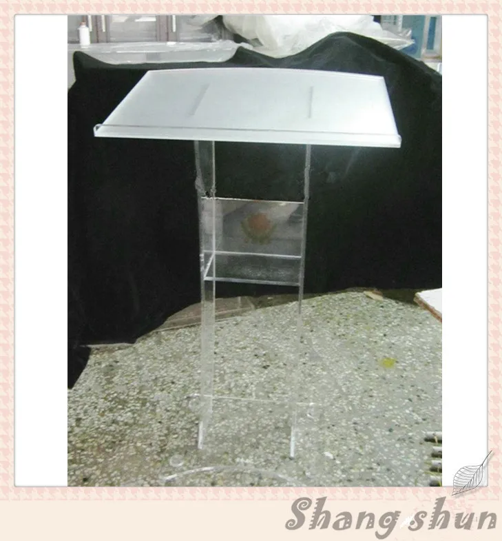 

Acrylic Lectern Podium Rostrum Pulpit Plexiglass Cheap Pulpit Acrylic Dais Clear Acrylic Church Podium Stand