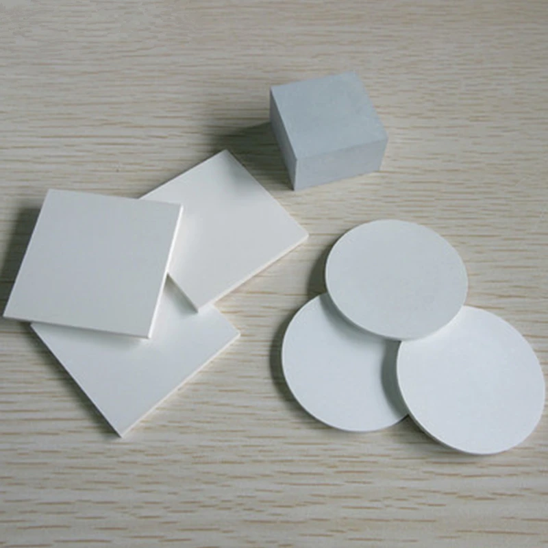 Thin Boron Nitride Ceramic Plate Insulating Ceramic Substrate Sheet 50x50mm / 30x35mm Customize High Temperature Bn Ceramics