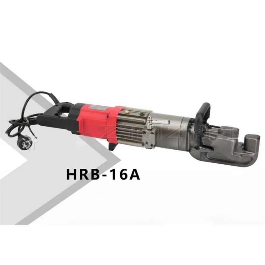 HRB-16A Portable Electric Rebar Bender Electric Steel Bending Machine Rear-grip Type Rebar Bending Machine 220V/50Hz 850W 4-16mm