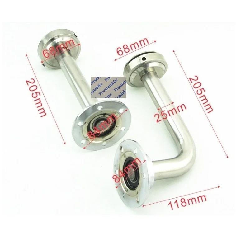 304 Stainless Steel 360 Degrees Swivel Ball Bearing Supports Bracket Stand Suspended Hung Bath Medicine Cupboard Mirror Cabinet