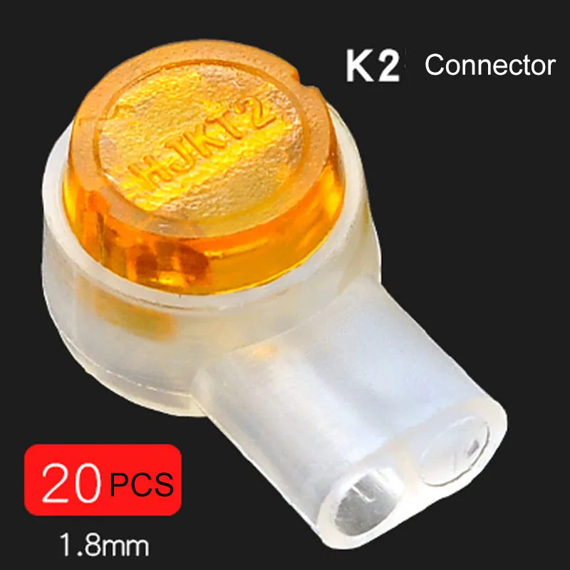 High Quality,K1 K2 K3 K4 20PCS Each,Connector UY UY2 UR UB Rj45 Crimp Connection Waterproof Wiring Ethernet Cable