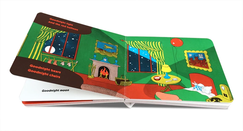 New Goodnight Moon English Picture Book for Kid Children Early Education Bedtime story book