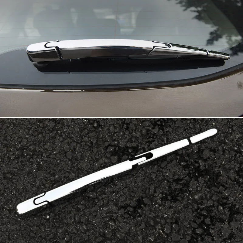 Vtear chrome rear window wiper cover trim accessories exterior car styling parts For Geely Atlas Emgrand NL-3 Proton X70 2018