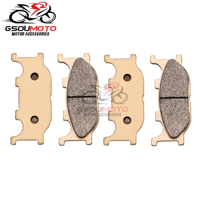 Motorcycle Front Rear Disc Brake Pads For Yamaha XP 500 T-Max 500 Tmax 500 2004 - 2007 CP 250 Maxam Morphus YP 400 Majesty 05-13