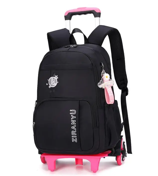 School Trolley Bag For Girls Children School Rolling backpacks bag for kids wheeled backpack bag for Girls Travel Rolling Bags