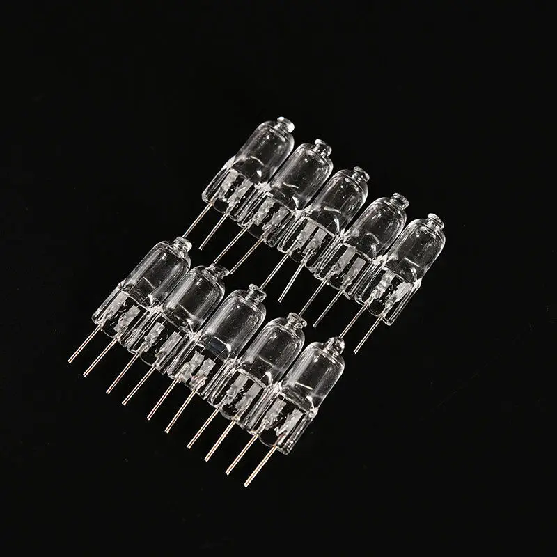 20PCS G4 Halogen Light Bulb 20W Halogen G4 DC 12V 2800K Warm White Indoor Halogen bulb inserted beads crystal lamp halogen bulb