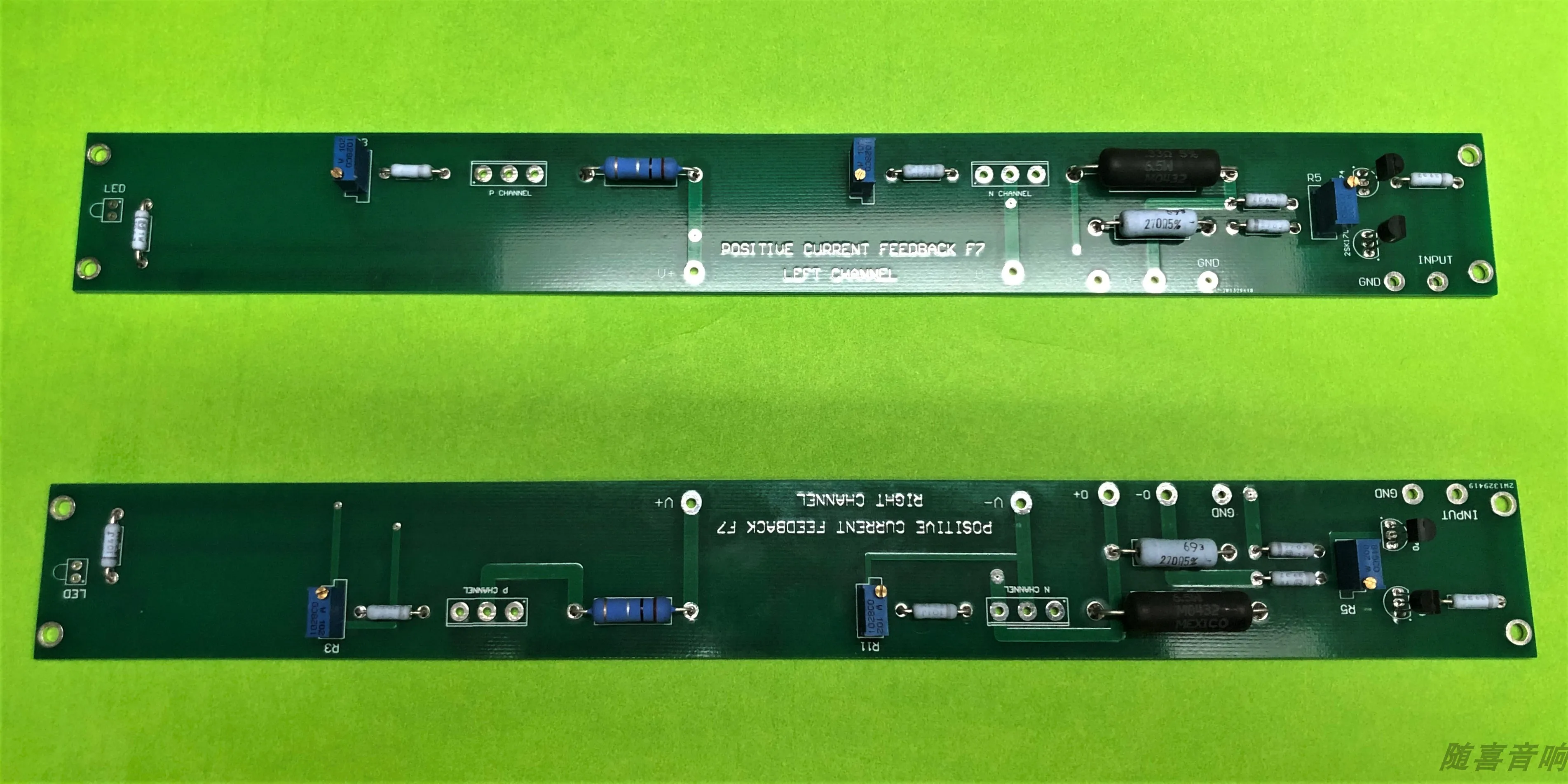 

1 пара, усилитель мощности Firstwatt Pass PCF F7 KIT/сопротивление: 10K (вход RCA) с полным набором резисторов, регулируемые оригиналы