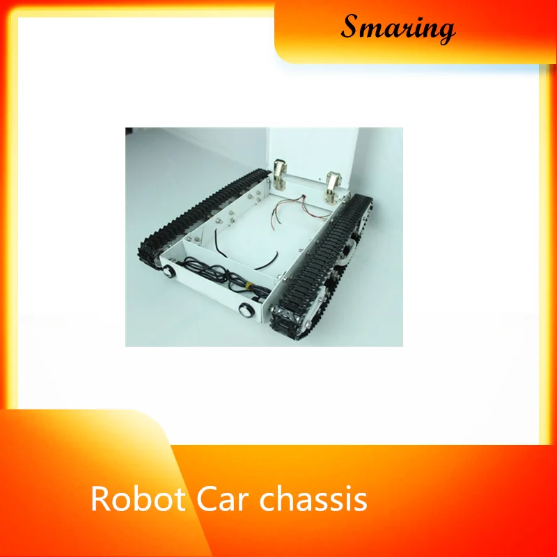 smarian heavyweight tank car chassis weight 7KG carry more than 20kg! obstacle-surmounting tank chassis/robot tracked vehicle