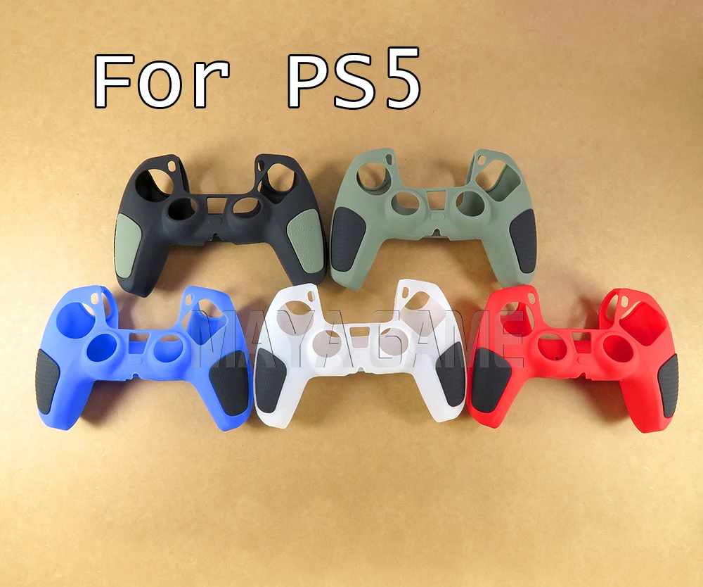 20pcs-thicken-silicone-skin-protective-case-for-sony-playstation-5-ps5-controller-double-color-anti-slip-protection-case