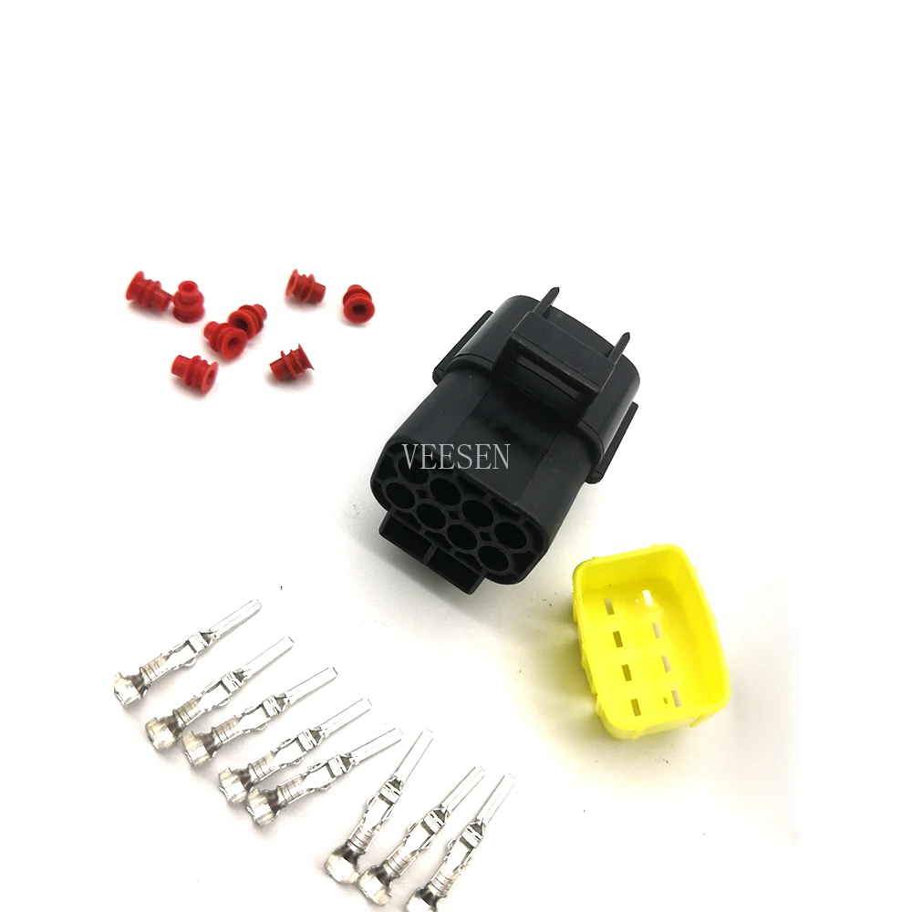 

Waterproof Wire Connector Plug 5SET/10SET 8Pin Way Male Lamp connector Auto Sealed Electrical Car Truck Connectors