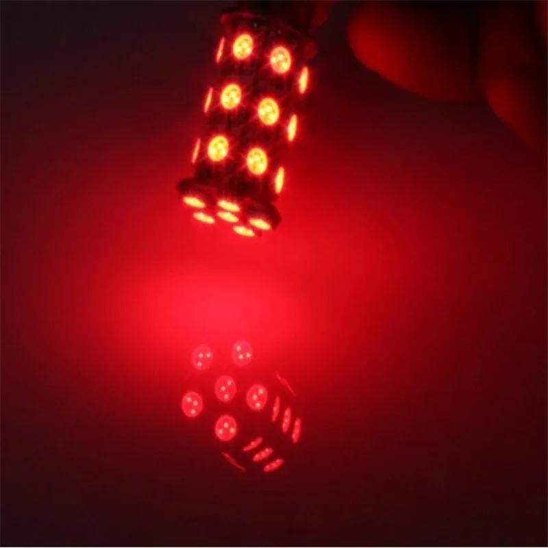 Yiastar 50pcs 7440 7443 3156 3157 27SMD led 5050 High Power Chip LED Brake Tail Stop Lights Bulbs 12V Light Stop Lamp Light Lam