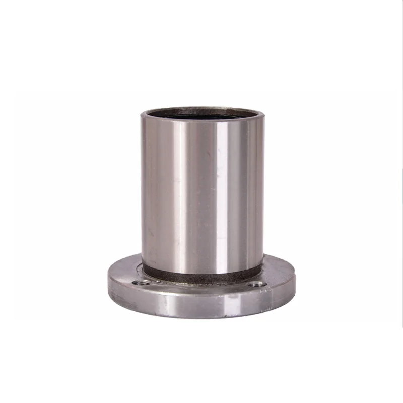 1 ชิ้นรอบหน้าแปลน Linear Motion Bearing Ball Bushing LMF6/8/10/12/13/16/20/25/30/35UU