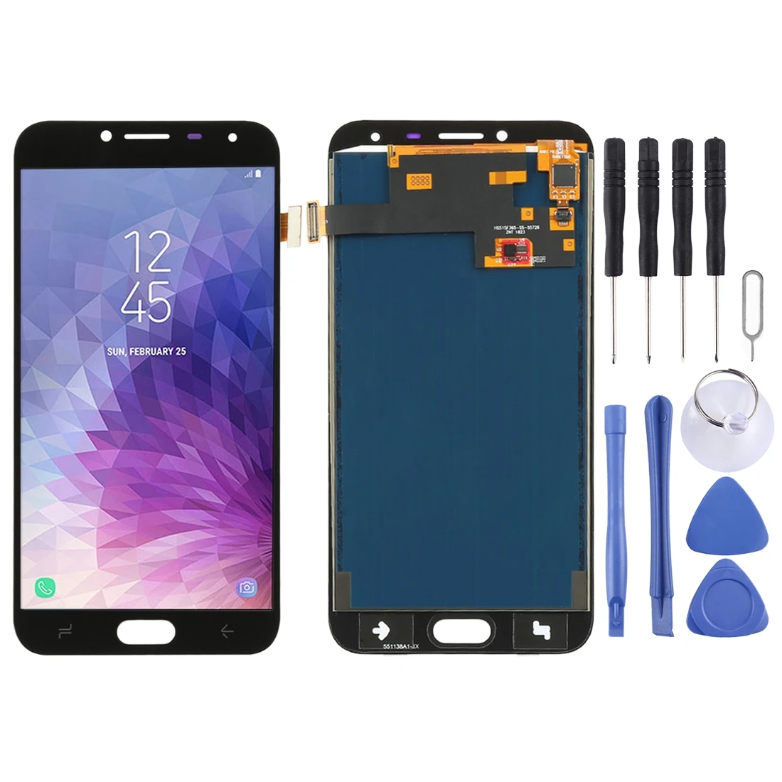 

for Galaxy J4 J400F/DS LCD Screen and Digitizer Full Assembly (TFT Material) , J400G/DS(Black)