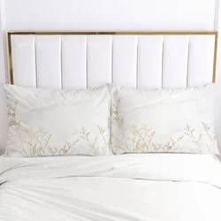 2PCS 3D Pillow Cover 50x70 50x80 Nordic Decoration Throw Pillow Cases Bedding PillowCase Customize any size design