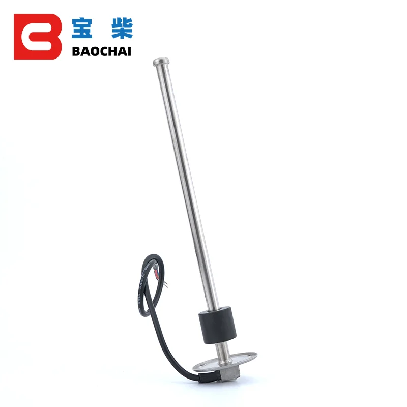 stainless steel oil tank level flow sensor 320mm length resistance liquid sensor