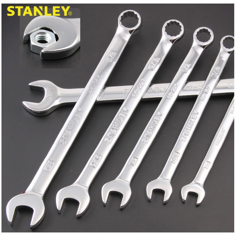 Stanley-Combinação Profissional Chave Universal, Chave Longa, 1/4, 5/16, 3/8, 7/16, 1/2, 9/16, 5/8, 11/16, 3/4, 13/16, 7/8, 15/16, 1\