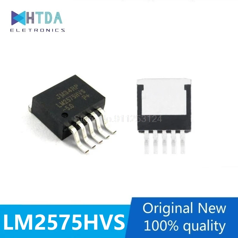 10pcs/lot LM2575HVS-5.0V/3.3V/12V/ADJ TO-263-5  In Stock