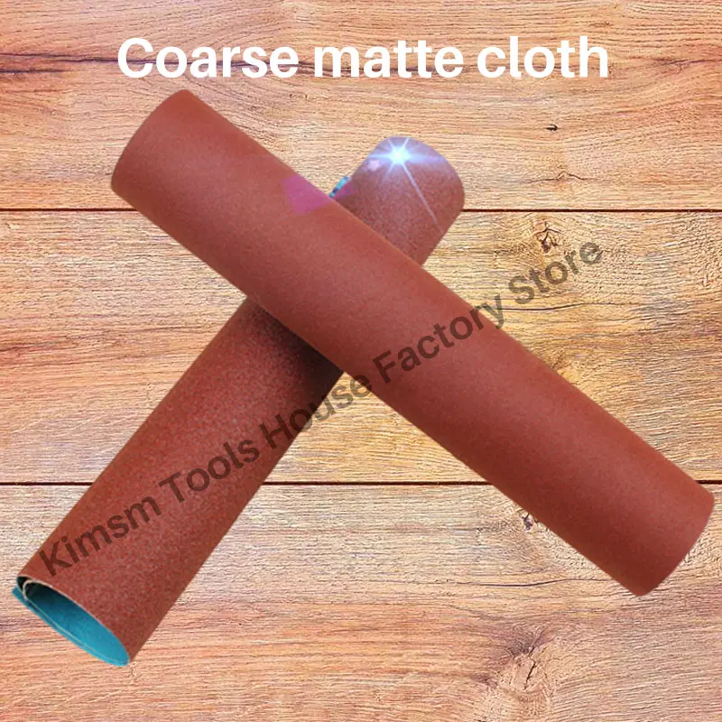 

4PCS 250/180/150/120/80/60 Grit Emery Cloth Coarse Matte Cloth For Metalworking Wall Woodworking Furniture Rough Grinding Tool