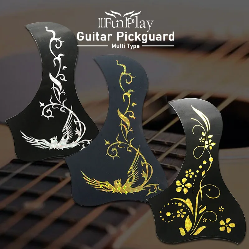 Professional Folk Acoustic Guitar Pickguard Self-adhesive Pick Guard Sticker for Acoustic Guitarra Accessories