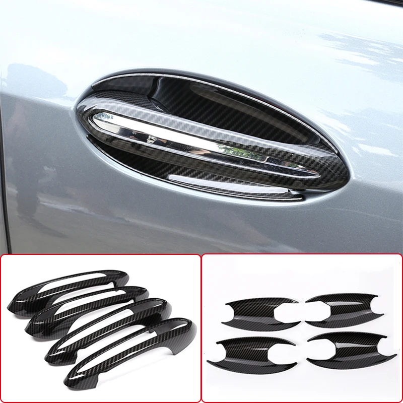 

For BMW 3 5 Series 6GT X5 G05 G20 G30 ABS Chrome Car Outer Door Handle Cover Door Bowl Protection Covers Sticker Car Accessories