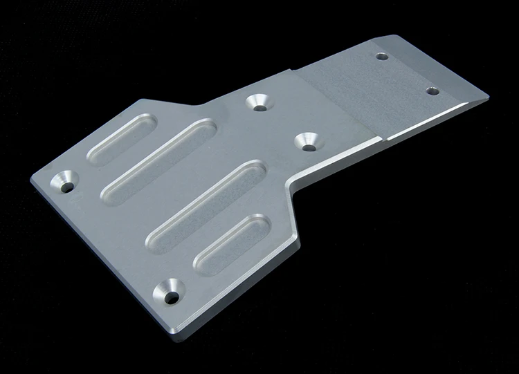 

CNC Alloy Chassis Protect Plate Skid Plate Fit for 1/5 HPI ROVAN ROFUN KM GTB TS BAJA 5B 5T 5SC