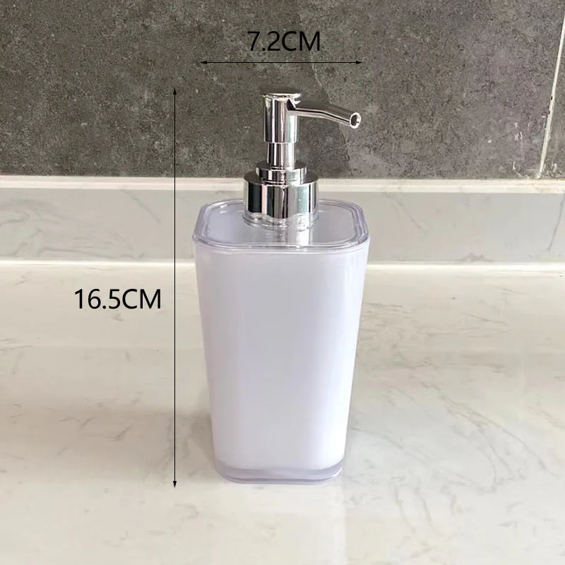 320ml Liquid Bottle Soap Dispenser Emulsion Lotion Bottle Creative Bathroom Accessories Set Home Decoration