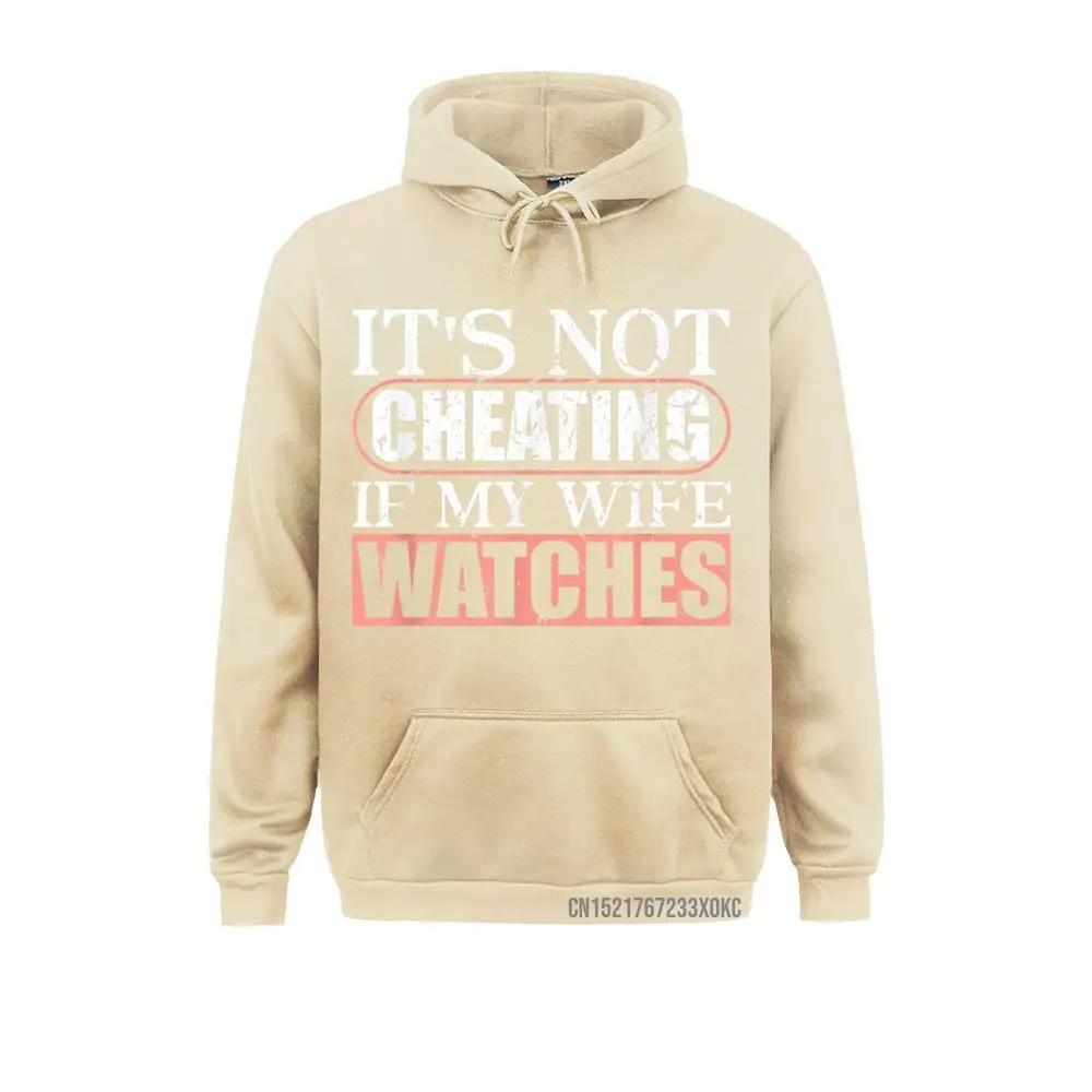 It's Not Cheating If My Wife Watches Sexy Threesome Fetish Hoodie Europe Hoodies For Women Family Sweatshirts Normal Hoods