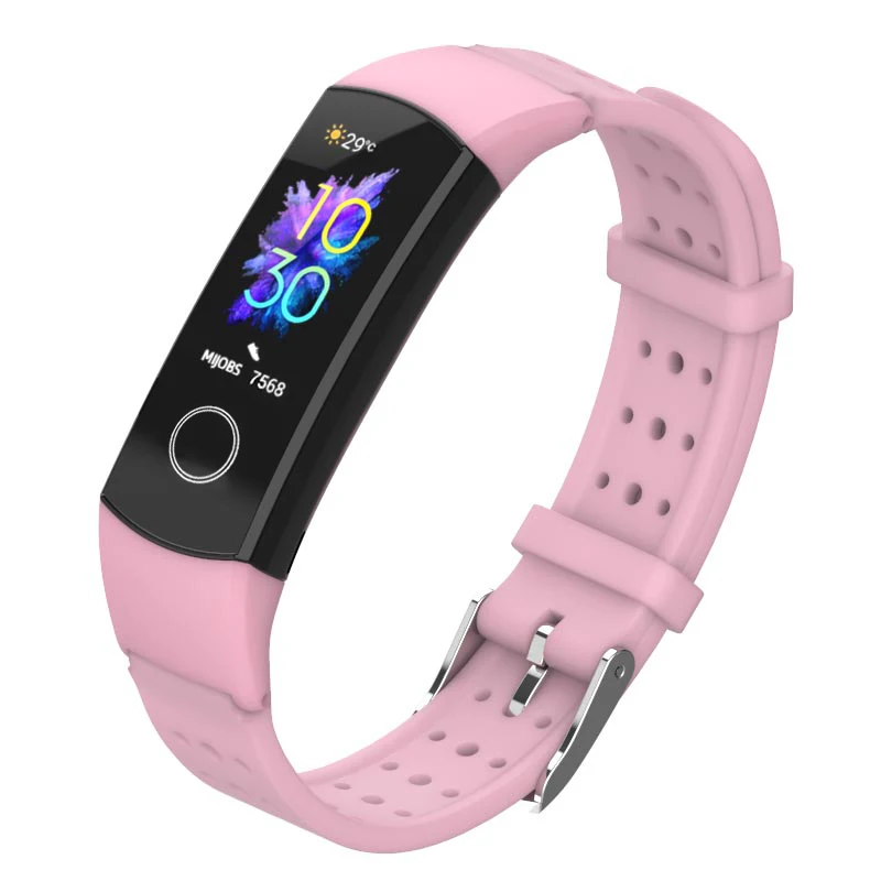 Per L'onore Della Fascia 5 Cinghia per L'onore Della Fascia 4 Braccialetto In Silicone per Huawei Honor Fascia 5 Braccialetti TPU Anti-perso Accessori Per Lo Sport