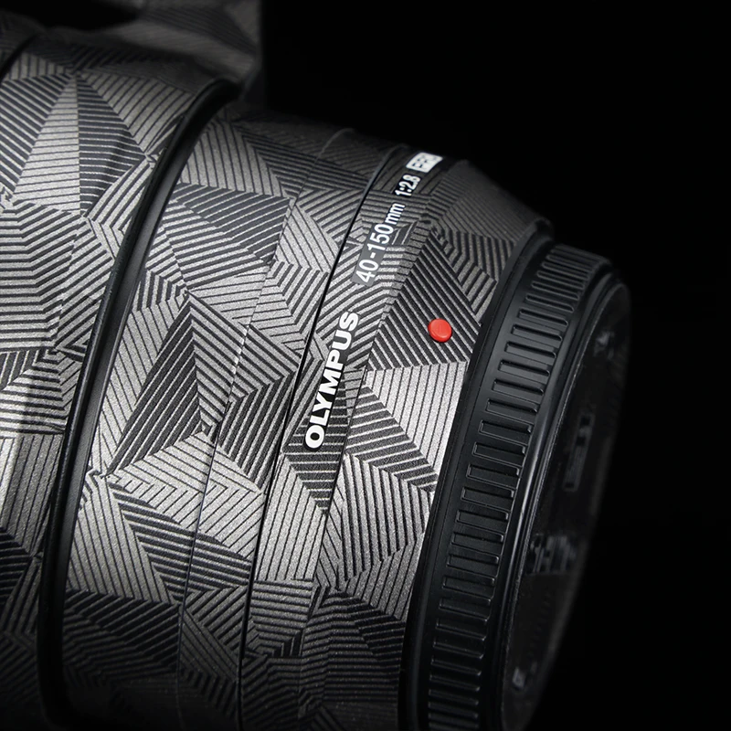 Olympus 40150 / 40-150Pro Ống Kính Dán Vinyl Decal Da Bọc Dành Cho Olympus 40-150Mm F2.8 PRO cao Cấp Đeo Trường Hợp