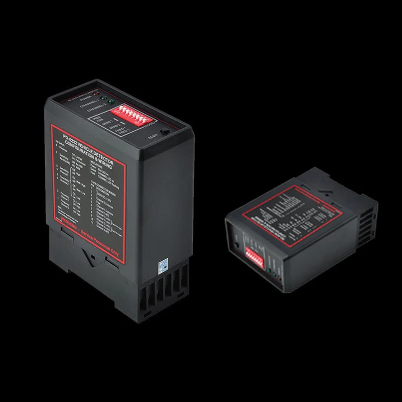 Dual Channel Inductive Vehicle Loop Detector Sensor For Mighty Mule Motor Barrier Gate Car Parking Stem PD232