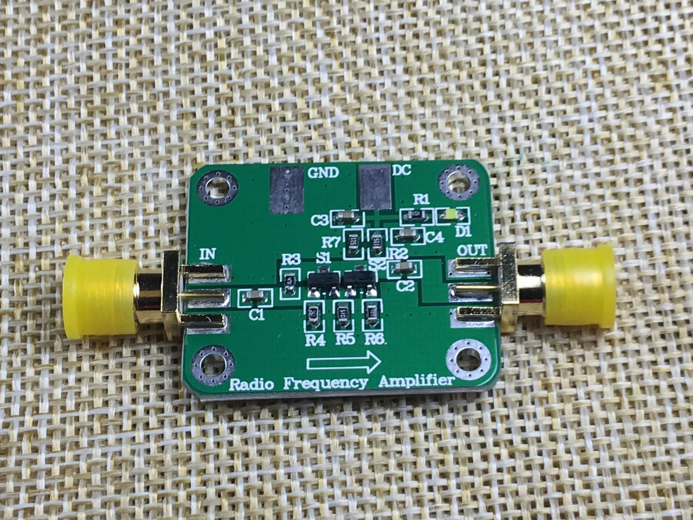 

RF High Frequency Broadband Amplifier Low Cost 10khz-1ghz Output 10dBm