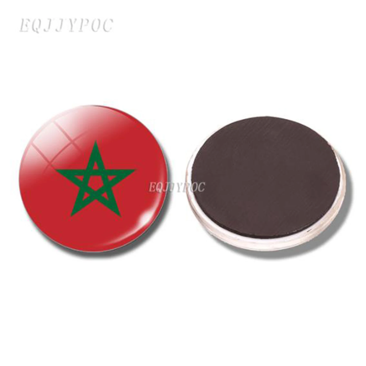 North Africa Algeria flag fridge magnet Moroccan Tunisia travel refrigerator magnets countries souvenir message board Stickers