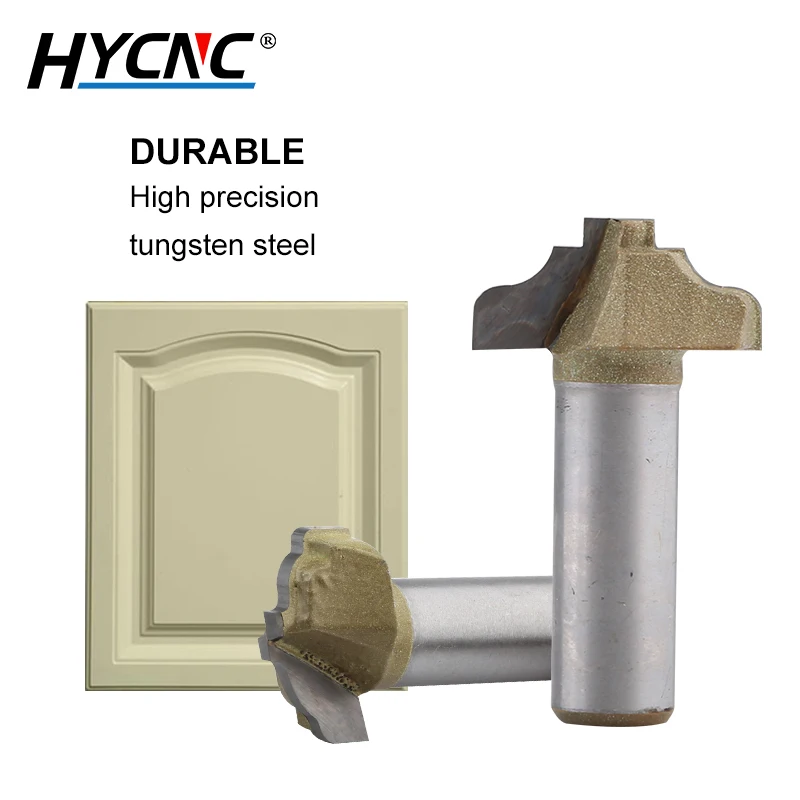 12.7mm Woodworking Door Frame Milling Cutter Door Carving Special-Shaped Lace Cabinet Carving Knife CNC Woodworking Drill