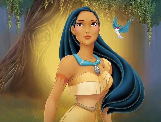 Canvas Painting Disney Pocahontas Mural Poster Child Bedroom Decoration For Home Wall Decor Gift Cuadros