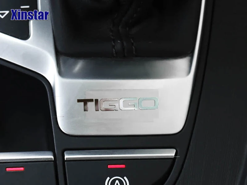 Stainless Steel Car Interior Decals Sticker For  CHERY TIGGO 2 3 4 5 7 8 PRO PLUS ARRIZO 5 Auto Accessories