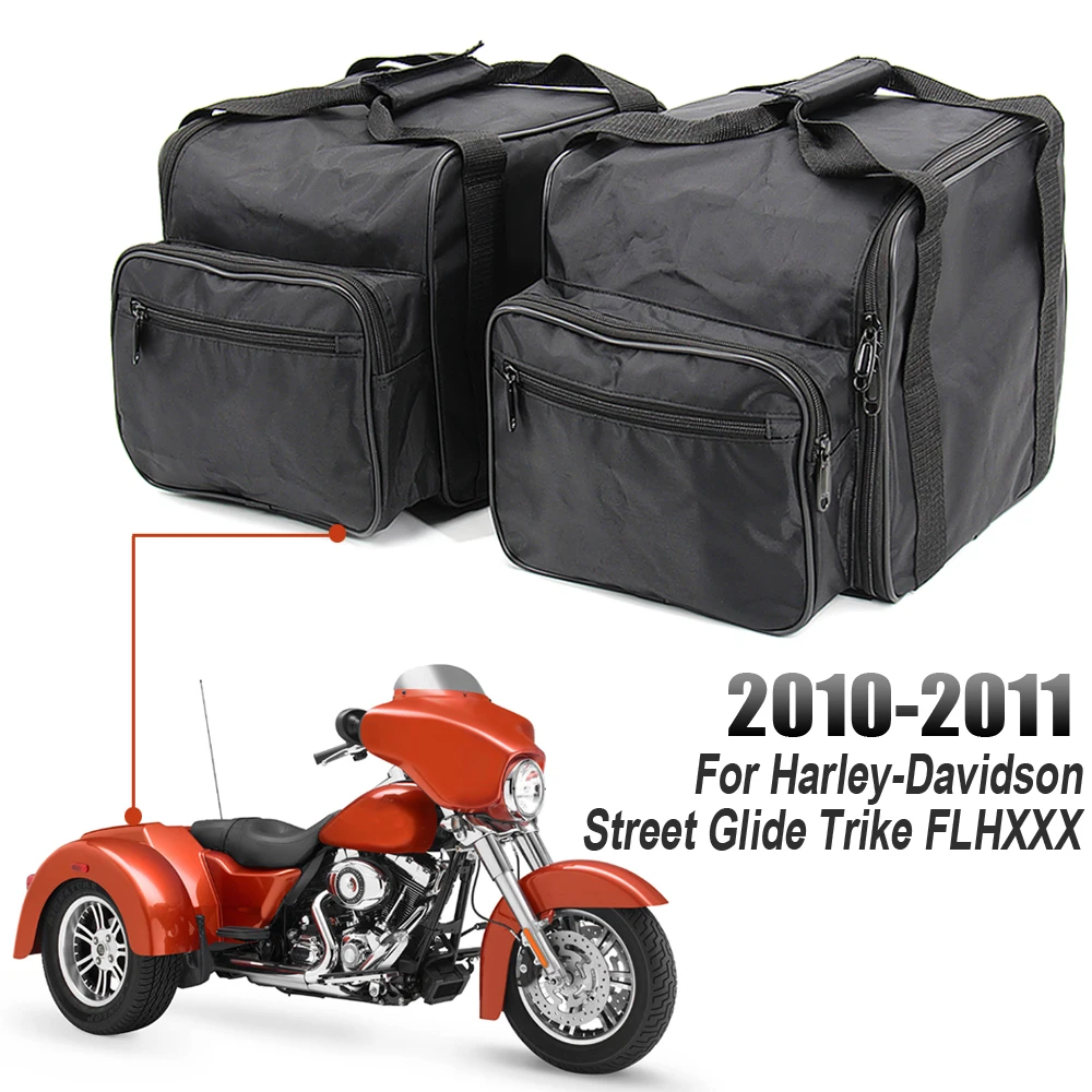 

NEW For Harley-Davidson Street Glide Trike FLHXXX Motorcycle Luggage Storage Bags Side Box Inner Bag Bushing 2010 2011