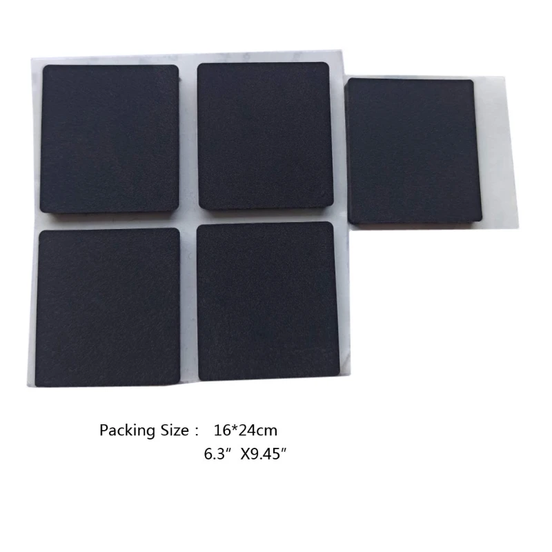 5 قطعة مكافحة زلة ملصقات قوس قدم المطاط ل وجيتك G810 G برو الميكانيكية لوحة المفاتيح