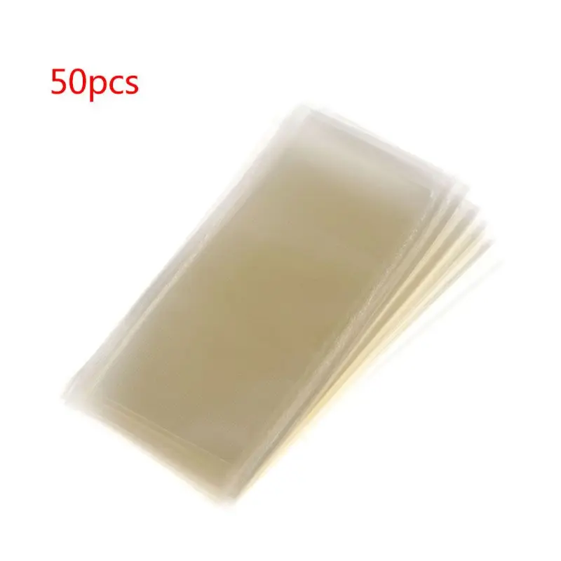 50 Pcs/Set Fishing PVA Bag 5x10cm Water Dissolving Soluble Carp Boilie Bait Tackle Thick Feeder Dissolution Especially Dropship