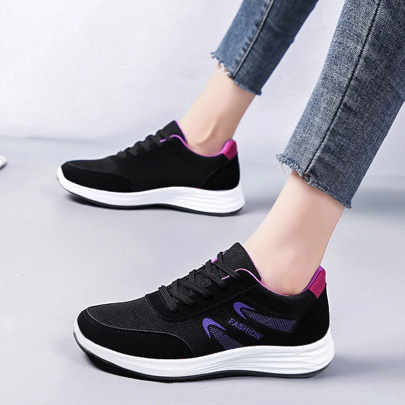 2022 New Winter Sports Cotton Shoes Warm Snow Shoes Ladies Plus Velvet Mother Shoes Thick Non-slip Women\'s Sports Shoes