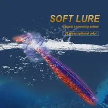 Soft Fishing Lures Easy Shiner 50 100mm #4